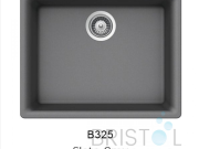 VIRTUO GRANITE SINGLE UNDERMOUNT BOWL KITCHEN SINK-SLATE GREY