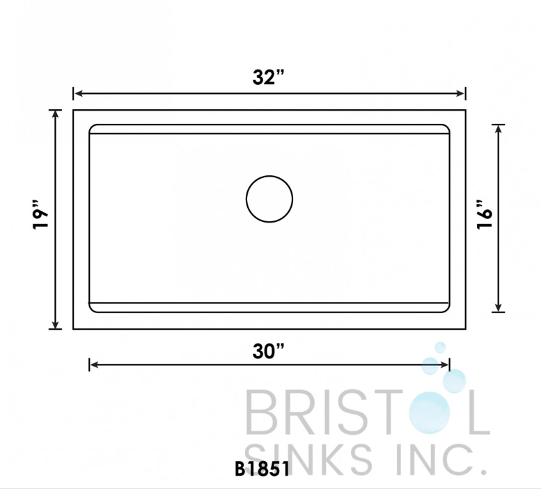 B1851 SINGLE BOWL WORKSTATION SINK - Image 3