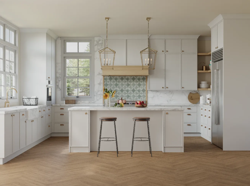 SLIM SHAKER (SSW) solid wood cabinets
